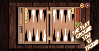Super Backgammon Pro – 1 or 2 Player Backgammon ảnh chụp màn hình 1