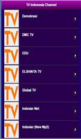 برنامه‌نما TV Indonesia Channel عکس از صفحه