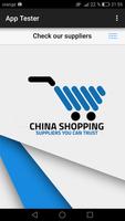 China Shopping Affiche