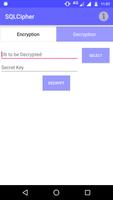SQLCipher Encryption screenshot 1