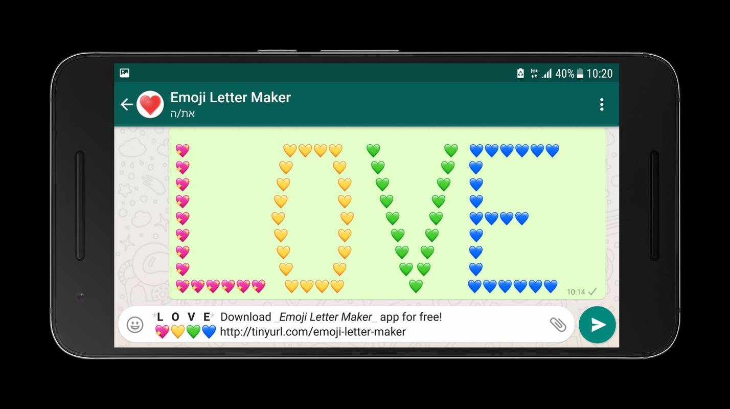 Emoji Letter Maker For Android APK Download