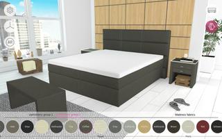 FEY boxspring configurator screenshot 2