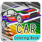 آیکون‌ Car Coloring Book