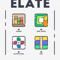 Elate Icon Pack imagem de tela 1