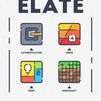 Elate Icon Pack imagem de tela 2