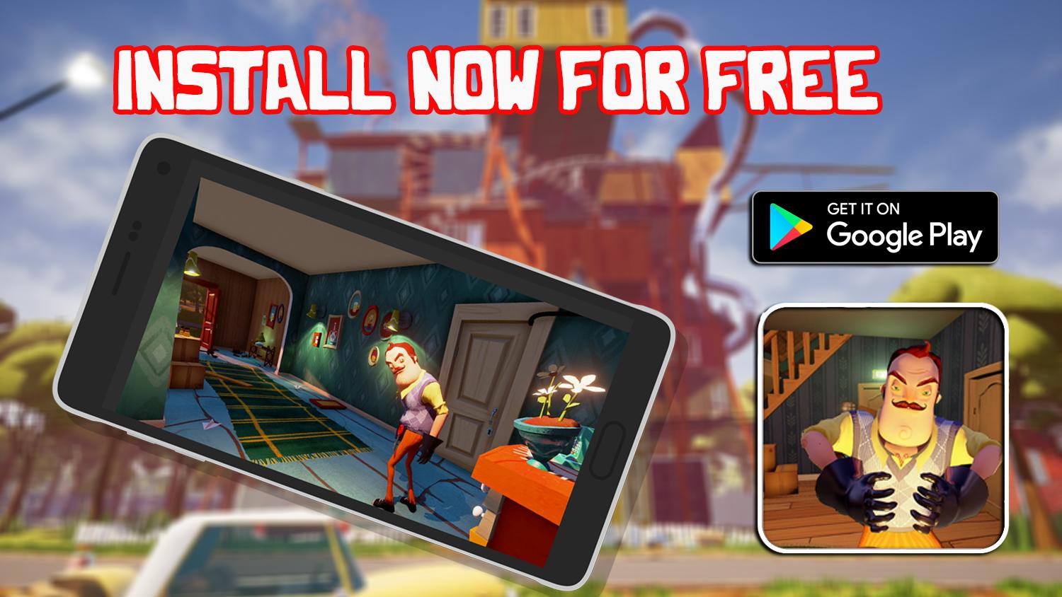 New Guide Hello Neighbor Roblox 2018 Game For Android Apk Download - roblox hello neighbor face