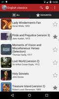 AudioBooks: English classics syot layar 1