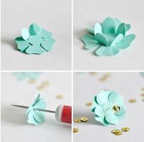 DIY Flower Crafts Ornament Tutorial اسکرین شاٹ 3