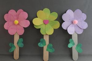 DIY Flower Crafts Ornament Tutorial پوسٹر