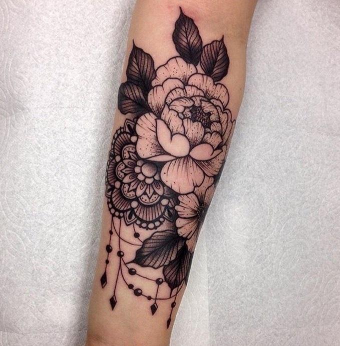 Us 099 Tahan Air Stiker Tato Sementara Rose Bunga Tatto Flash Tato Tato Palsu Tatouage Pergelangan Tangan Kaki Tangan Untuk Gadis Wanita Femme In