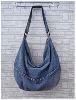 Recycled Handmade Jeans Bag Idea screenshot 1