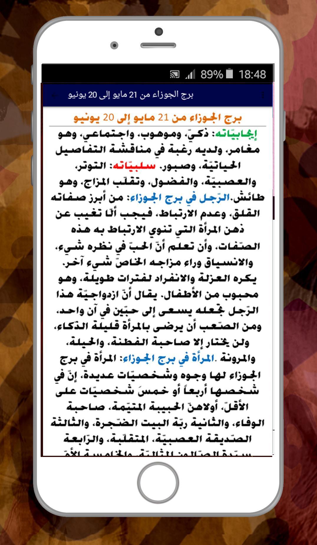 صفات الابراج حسب تاريخ الميلاد Fur Android Apk Herunterladen