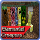 Elemental Creepers Mod Guide icône