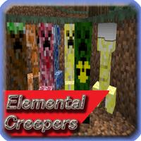 Elemental Creepers Mod Guide Affiche