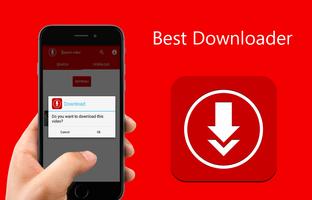 Download video downloader HD imagem de tela 1