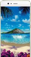 Paradise island live wallpaper Affiche