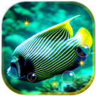 Fishes Sea Tropical live wallpaper Zeichen