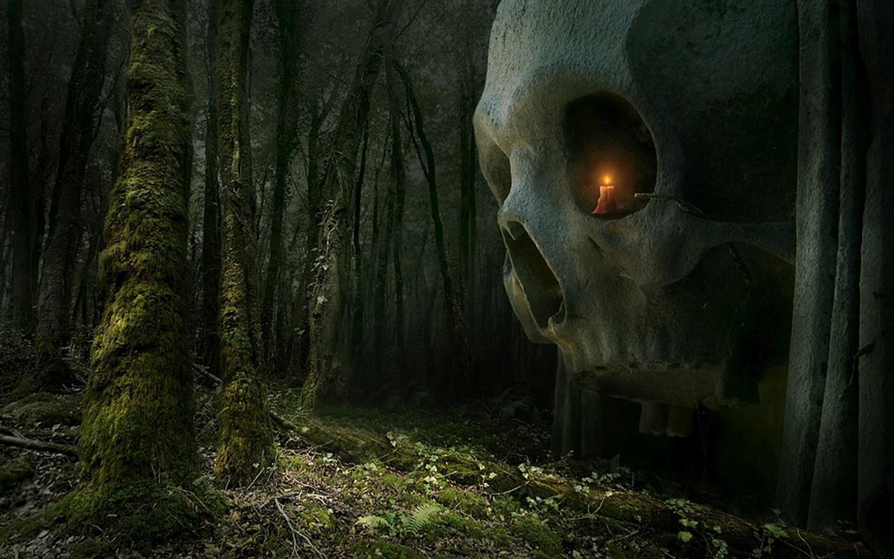 Scary Magic Forest live wallpaper for Android APK Download