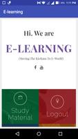 KIET E-Learning-poster