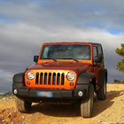 Wallpaper with Jeep Wrangler icône