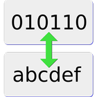 Tradutor binário ícone