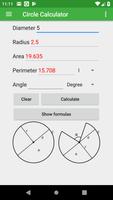 Circle Calculator स्क्रीनशॉट 1