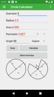 Circle Calculator syot layar 2