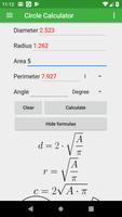 Circle Calculator capture d'écran 3