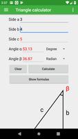 Triangle calculator imagem de tela 3