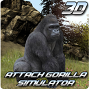 Attack Gorilla Simulator aplikacja