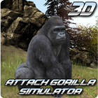 Attack Gorilla Simulator icône