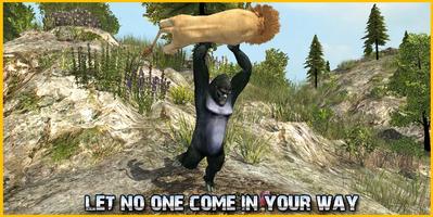 Attack Gorilla Simulator capture d'écran 1