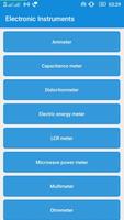 Electrical and Electronic instruments الملصق