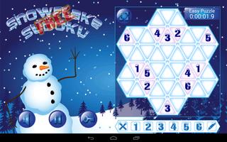 Snowflake Sudoku Free capture d'écran 2