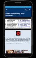 Basic Electrical Engineering Guide اسکرین شاٹ 2