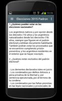 Donde Voto Elecciones 2015 capture d'écran 2