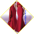 da cor do vestido elegante APK