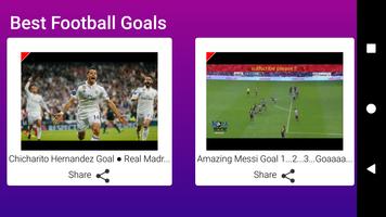 Best Football Goals capture d'écran 1