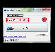 Wifi PC Joystick screenshot 1