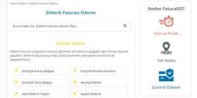 Elektrik Faturası Ödeme captura de pantalla 2