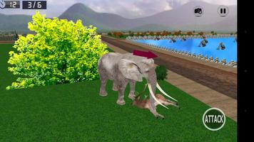 Angry Elephant Attack 3D скриншот 3