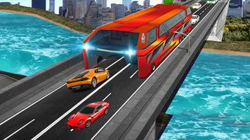 Elevated Transit Bus Traffic Transport Simulator Ekran Görüntüsü 1