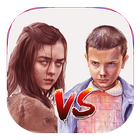 Eleven Vs Arya stark wallpapers HD آئیکن