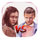 Eleven Vs Arya stark wallpapers HD APK