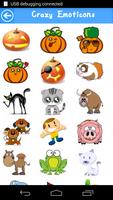 Crazy emoticons for chats syot layar 1