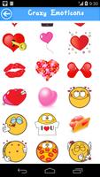 برنامه‌نما Crazy emoticons for chats عکس از صفحه