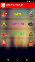 Christmas emojis free Affiche