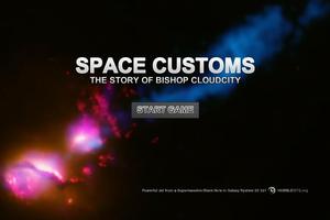 Space Customs Interstellar Law plakat