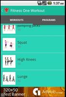 برنامه‌نما Fitness One Workout عکس از صفحه