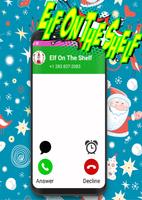 Call From Elf On The Shelf -prank christmas plakat